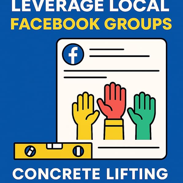 Facebook Marketing Ideas Concrete Lifting